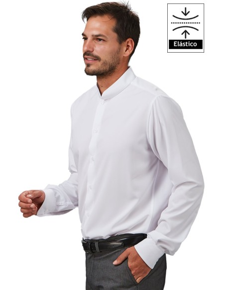 CAMISA COOL DRY CUELLO MAO HOMBRE MATTEO