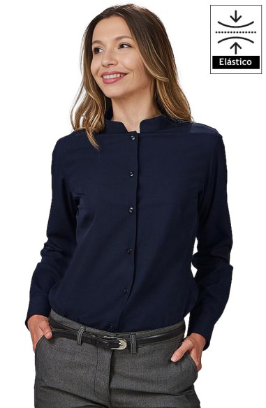 CAMISA COOL DRY CUELLO MAO MUJER GIULIA