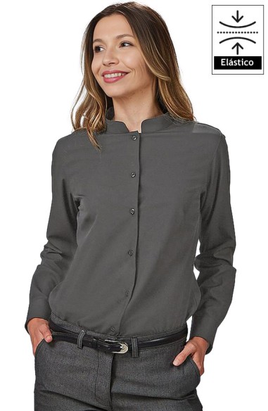 CAMISA COOL DRY CUELLO MAO MUJER GIULIA