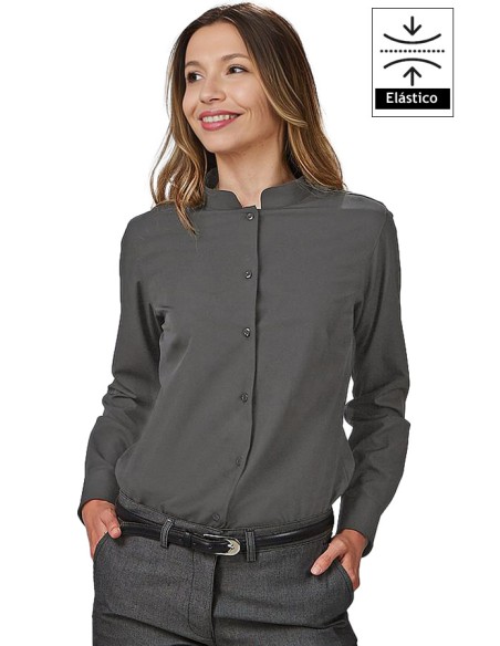 CAMISA COOL DRY CUELLO MAO MUJER GIULIA