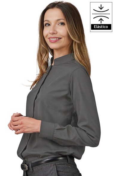 CAMICIA COOL DRY COLLO ALLA COREANA DONNA GIULIA