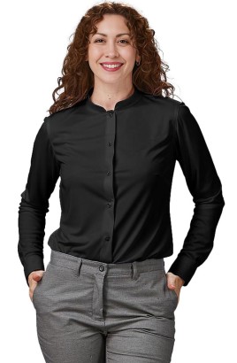 CAMISA INTERLOCK CUELLO MAO MUJER RENATA 2
