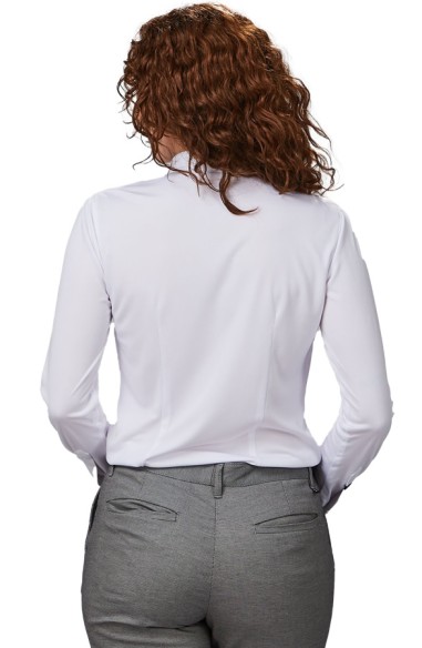 CAMICIA INTERLOCK COLLO ALLA COREANA DONNA RENATA