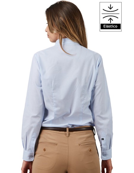 CAMISA CUELLO COCINERO MUJER ANGELICA