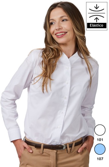 CAMISA CUELLO CHIMENEA MUJER SERENA