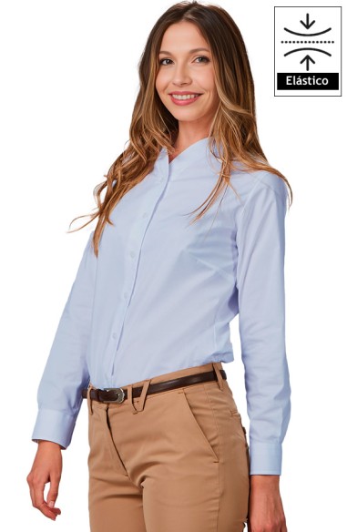 CAMISA CUELLO CHIMENEA MUJER SERENA