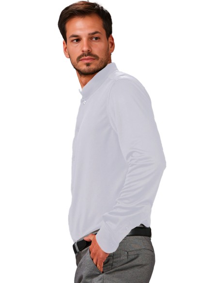 CAMISA HOMBRE C/MAO SLIM FIT INTERLOCK PIETRO
