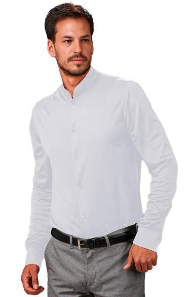 CAMISA HOMBRE C/MAO SLIM FIT INTERLOCK PIETRO