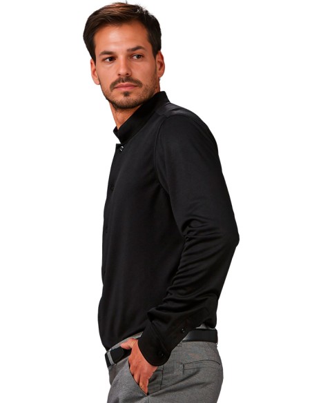 CAMISA HOMBRE C/MAO SLIM FIT INTERLOCK PIETRO