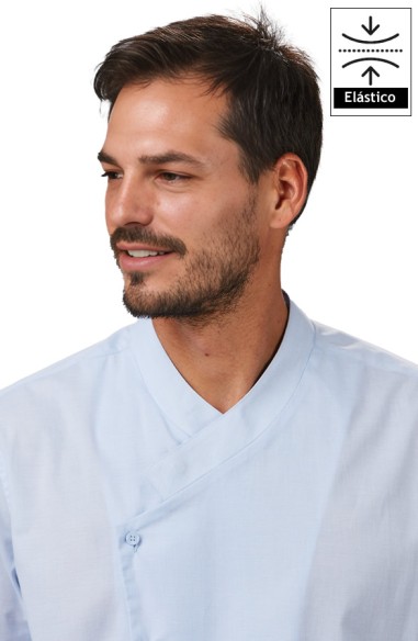 CAMICIA UOMO COLLO DA CHEF SLIM FIT FIL A FIL MARCELLO