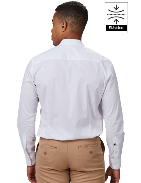 CAMICIA UOMO COLLO DA CHEF SLIM FIT FIL A FIL MARCELLO