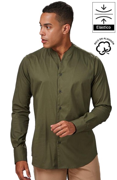 CAMISA ELYSIAN CUELLO CHIMENEA HOMBRE LORIS