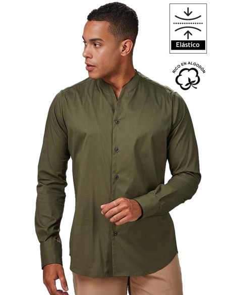CAMISA ELYSIAN CUELLO CHIMENEA HOMBRE LORIS