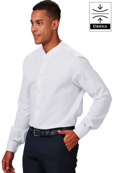 CAMICIA COLLO ALLA COREANA UOMO RICCARDO