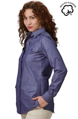 CAMISA MANGA REGULABLE MUJER DANIELA 2
