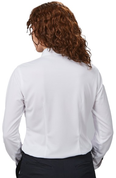 CAMISA AIR DRY CLASICA MUJER NICOLETTA - blanca