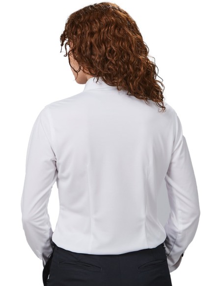 CAMICIA  AIR DRY CLASSICA DONNA NICOLETTA -bianco