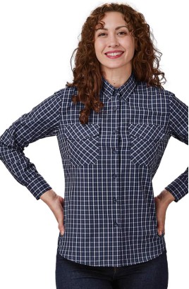 CAMISA DE CUADROS MUJER CATERINA 2