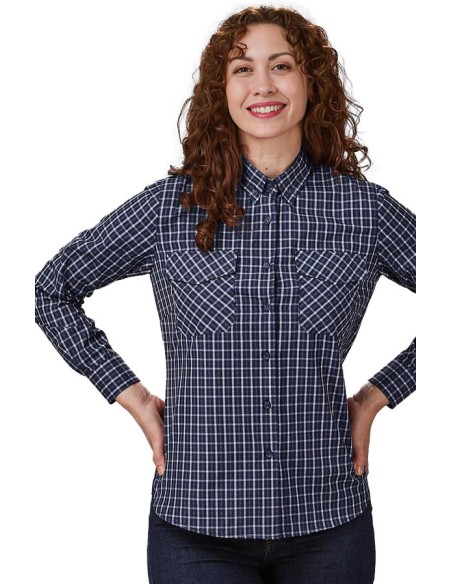 CAMISA DE CUADROS MUJER CATERINA