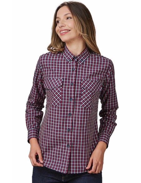 CAMISA DE CUADROS MUJER CATERINA