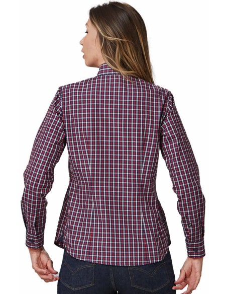 CAMISA DE CUADROS MUJER CATERINA