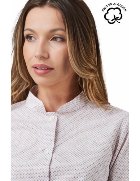 CAMICIA BANDIERE DONNA VIOLA