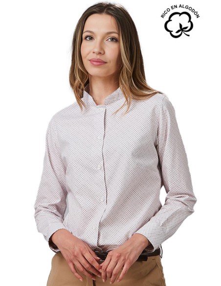 CAMISA BANDERAS MUJER VIOLA