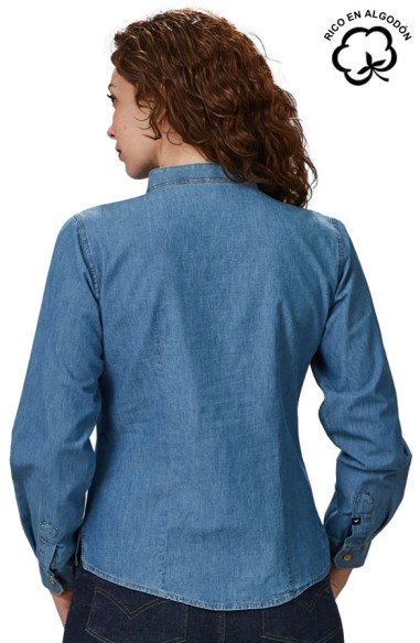CAMICIA JEANS 3 BOTTONI DONNA JULIETTA