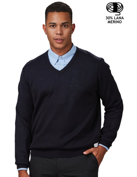 JERSEY HOMBRE M/L CUELLO V