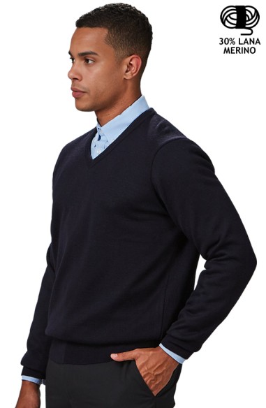 JERSEY HOMBRE M/L CUELLO V