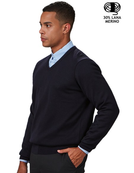 JERSEY HOMBRE M/L CUELLO V