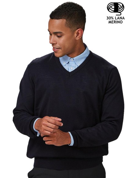 JERSEY HOMBRE M/L CUELLO V