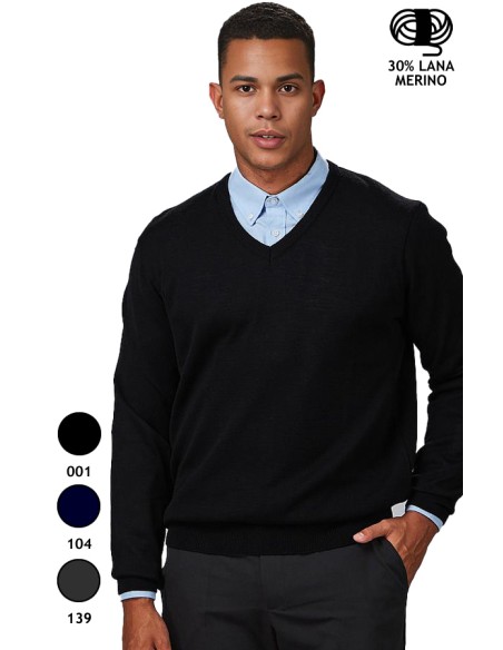JERSEY HOMBRE M/L CUELLO V