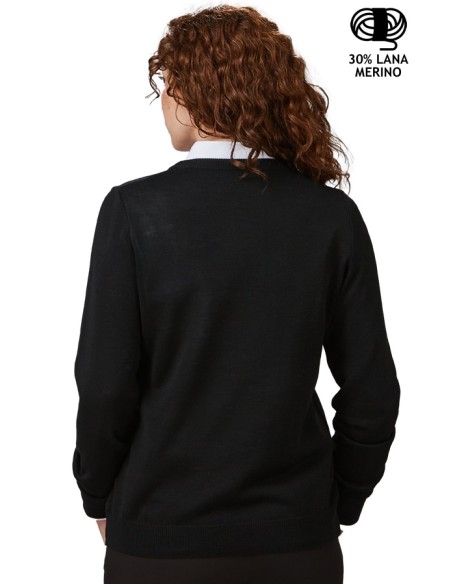 JERSEY MUJER M/L CUELLO V