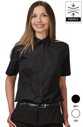 CAMICIA DONNA M/C ELASTAN