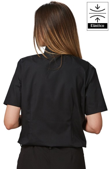 CAMICIA DONNA M/C ELASTAN