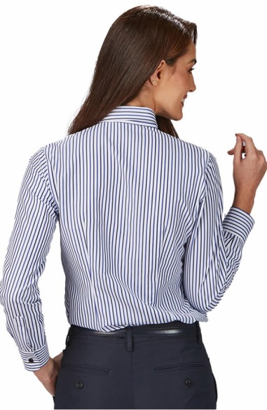 CAMICIA A RIGHE BICOLORE DONNA SIMONETTA