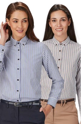 CAMISA RAYAS BICOLOR MUJER SIMONETTA