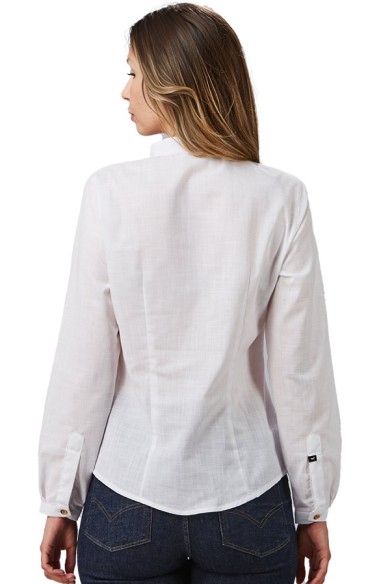 CAMISA 3 BOTONES MUJER FLORA