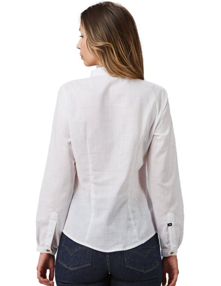 CAMISA 3 BOTONES MUJER FLORA