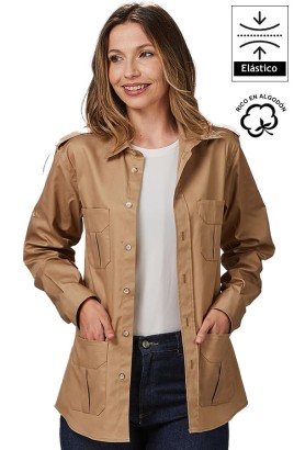 CAMICIA UNISEX MANICA ROLL UP 4 TASCHE MICHELE 2