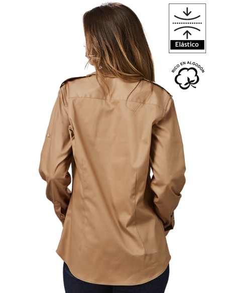 CAMICIA UNISEX MANICA ROLL UP 4 TASCHE MICHELE