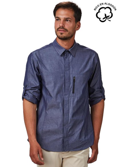 CAMISA MANGA REGULABLE HOMBRE FABIO
