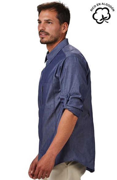 CAMISA MANGA REGULABLE HOMBRE FABIO