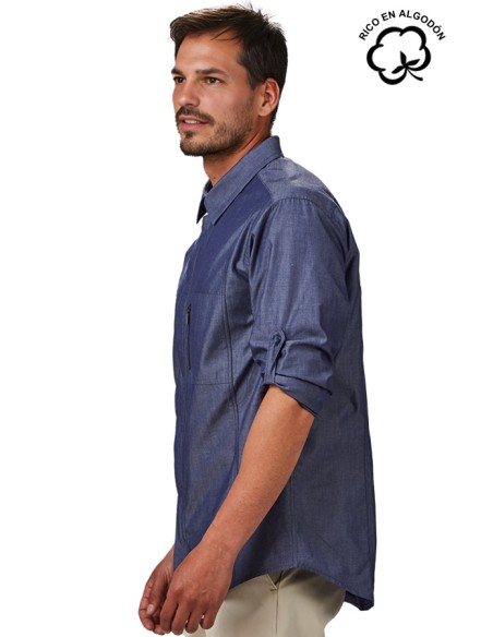 CAMICIA MANICA REGOLABILE UOMO FABIO