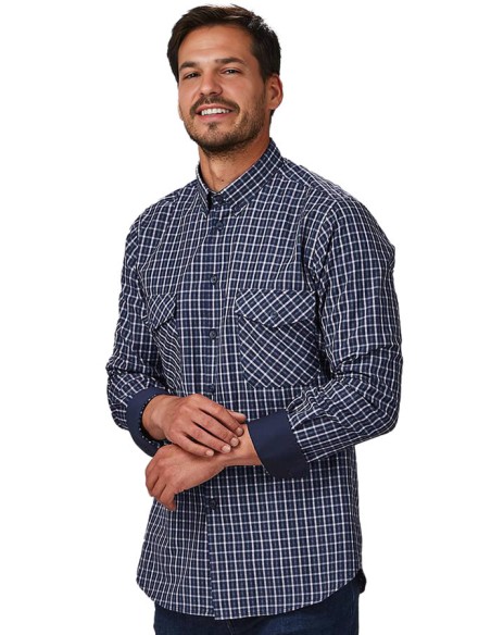 CAMICIA A QUADRI UOMO FAUSTO