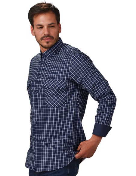 CAMICIA A QUADRI UOMO FAUSTO