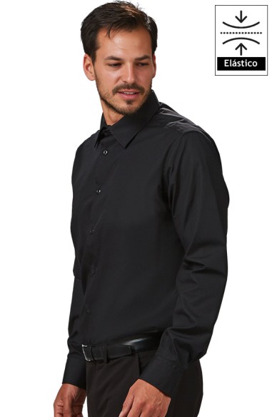 CAMICIA UOMO M/L ELASTAN