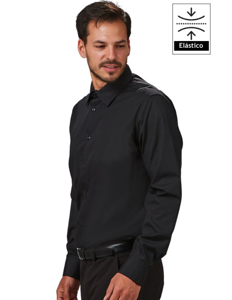 CAMICIA UOMO M/L ELASTAN