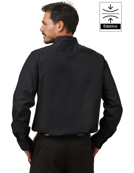 CAMISA HOMBRE M/L ELASTANO